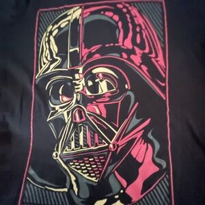Star Wars Black and Pink Long Sleeve Tee